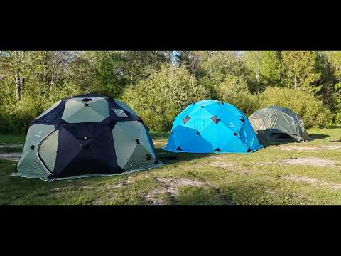 Видео: Новая модель палатки от RUSTRAIL всесезонная Yurta 420 pro