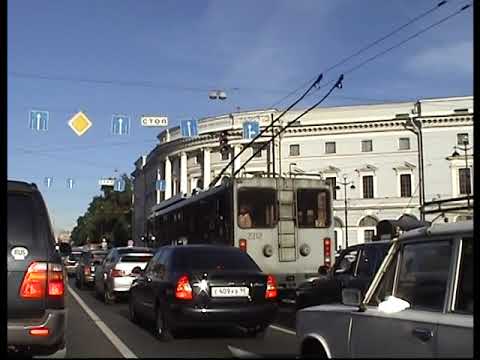 Видео: по Невскому проспекту 2005 год