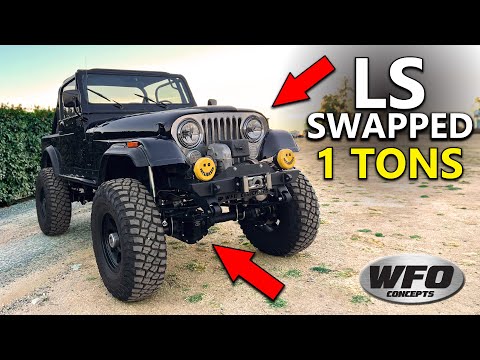 Видео: LS поменял CJ-7 на 1-тонный