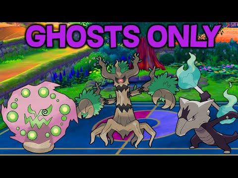 Видео: Мы создаем команду только из покемонов-призраков... А затем СРАЖАЕМСЯ!