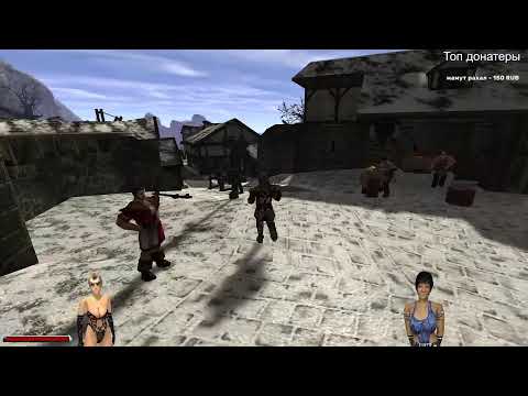 Видео: Готика 2 Ночь Ворона | No Death с палкой | Этот трай победный?