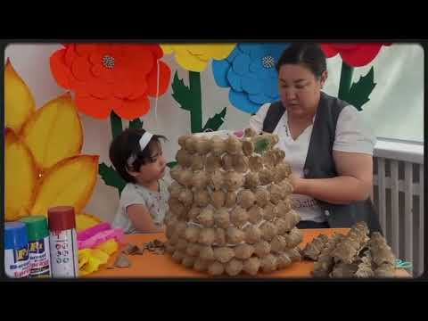 Видео: "Үздік Экомектеп және Экобалабақша" облыстық байқауы. "Экосән"номинациясы."Ақбота"бөбекжайы МКҚК