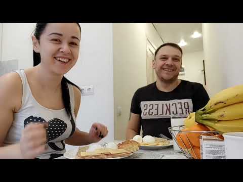 Видео: Саша приготовил 🍽такое...💓 Завтракаем и пьём таблетки 😯