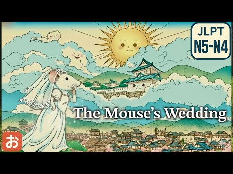 Видео: Название:[Японская Народная Сказка] ねずみのよめいり｜Классическая История на Простом Японском (JLPT N5–N4)