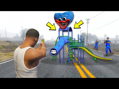 Видео: ХАГГИ ВАГГИ ГОРКА ПОЖИРАТЕЛЬ в ГТА 5 МОДЫ! HUGGY WUGGY EXTRA SLIDE ОБЗОР МОДА в GTA 5 ВИДЕО