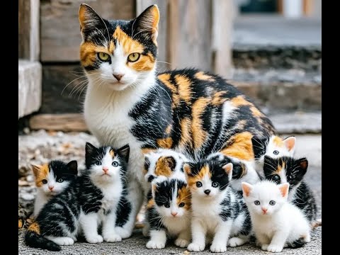 Видео: 😺Мамины хулиганчики! 🐈 Видео смешных котят и котов для хорошего настроения! 😻