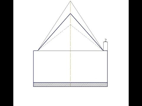 Видео: Построение выкройки шапочки буратино