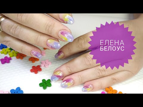 Видео: Простой, модный дизайн ногтей. Комбинированный маникюр.