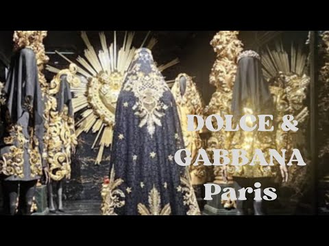 Видео: ВЫСТАВКА DOLCE & GABBANA в  ПАРИЖЕ - РОСКОШЬ НА ГРАНИ БЕЗУМИЯ.  ВЫСТАВКА,  КОТОРУЮ  НУЖНО УВИДЕТЬ!