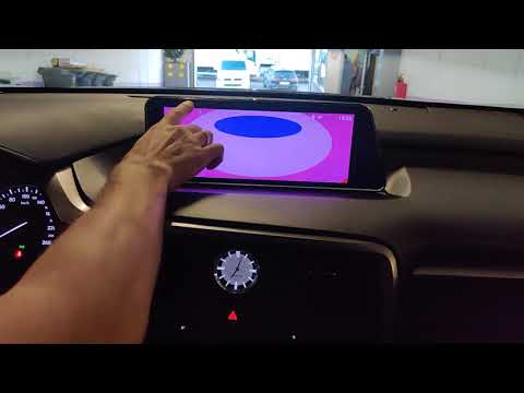 Видео: Дооснащение LEXUS RX. Замена штатного экрана "8" на монитор "12" на LEXUS RX 2016