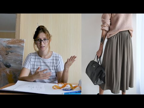 Видео: Четверть солнца на резинке - юбка идеальная для новичков. Без викройки