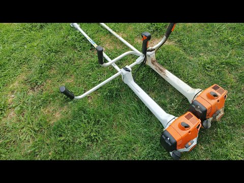 Видео: Stihl fs 450k. Сравниваю с fs 450.
