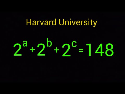 Видео: Хитрости собеседования в Гарвардском университете | (a,b,c) = ?