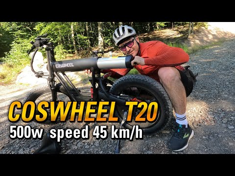 Видео: Электровелосипед COSWHEEL T20 - обзор уникального велосипеда-мотоцикла.
