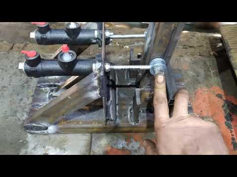 Видео: Гусеничный вездеход, юбилейный. Часть 4.поворотный узел