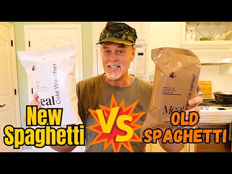 Видео: СТАРЫЙ спагетти MRE против НОВОГО спагетти MRE