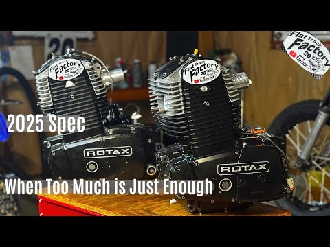 Видео: Технические характеристики и подробности сборки гоночного двигателя Rotax Flat Track 25 года