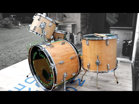 Видео: Барабанная установка из переработанных дверок шкафа — я собрал целую группу!