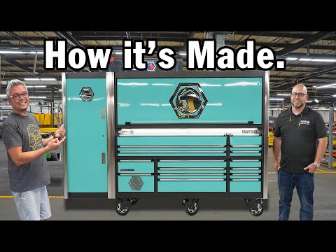 Видео: Экскурсия по заводу Matco | Набор инструментов для производства сырой стали в выставочном зале