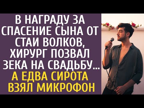 Видео: В награду за спасение сына от стаи волков хирург позвал зека на свадьбу… А едва сирота взял микрофон