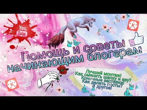 Видео: 🌸ПОМОЩЬ🍀 и СОВЕТЫ #2💕 начинающим блогерам!🌸