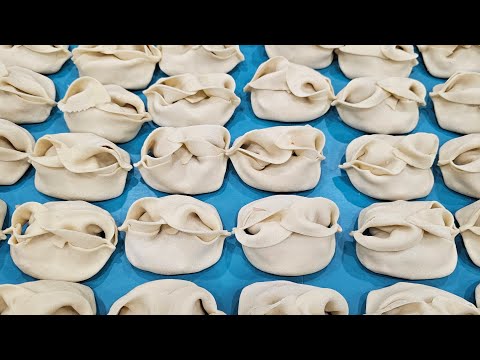 Видео: Манты для заморозки.