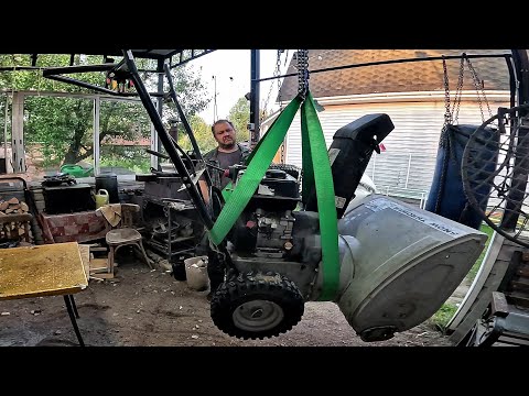 Видео: Замутил таль, меняем масло в снегоуборщике и многое другое..