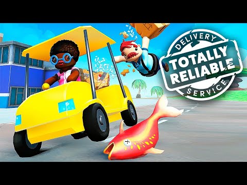 Видео: Totally Reliable Delivery Service ► КООП-СТРИМ