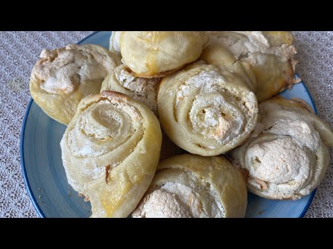 Видео: Печенье с белковым кремом,,Розочки,,