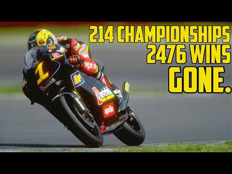 Видео: История MotoGP стирается...