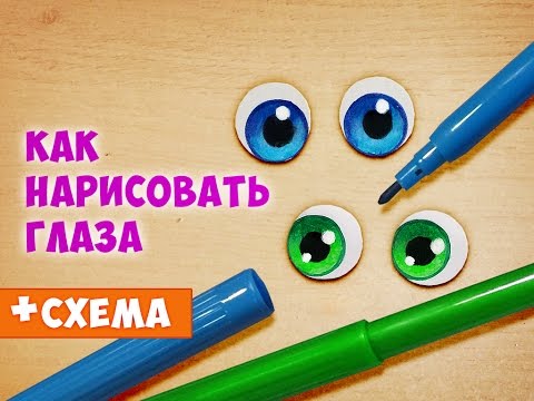 Видео: Как нарисовать глаза. Урок по просьбе подписчиков! :)