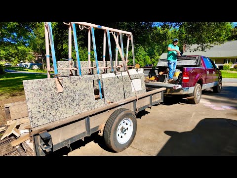 Видео: $4200 за ГРАНИТ! Установка СТОЛЕШНИЦЫ, покраска ФАСАДА и детская поликлиника