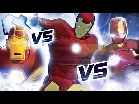 Видео: Железный Человек: Приключения в броне VS 1994 VS Аниме [ПРОТИВОСТОЯНИЕ]