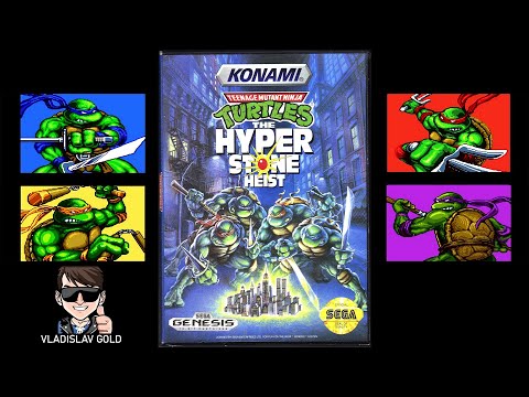 Видео: ПОЛНОЕ ПРОХОЖДЕНИЕ ЧЕРЕПАШКИ НИНДЗЯ HYPERSTONE HEIST | TEENAGE MUTANT NINJA TURTLES | SEGA | 2022