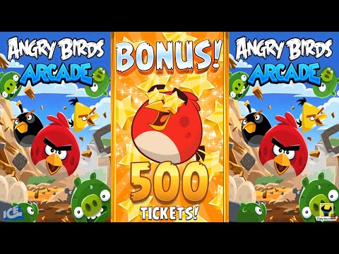 Видео: Angry Birds Arcade - Геймплей (Teknoparrot)