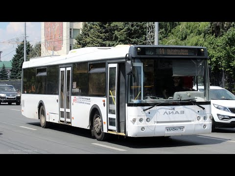 Видео: ЛиАЗ 5292.22(2-2-0) к640мн164 Маршрут №9Б город Саратов 