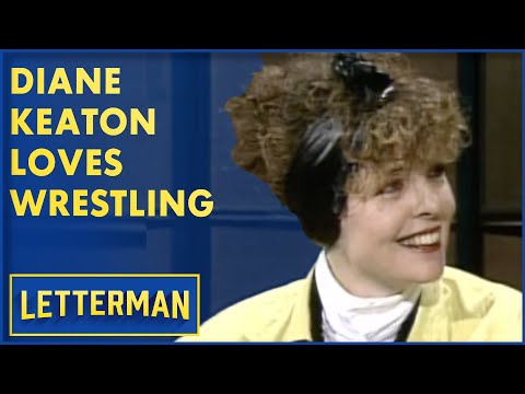 Видео: Дайан Китон любит рестлинг | Дэвид Леттерман