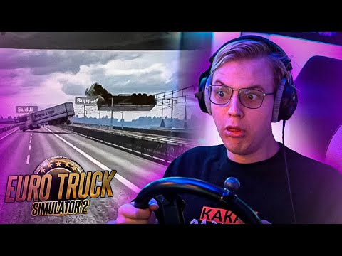 Видео: Вованыч заснял ЛЕТАЮЩУЮ ФУРУ на регистратор | Euro Truck Simulator 2 | Нарезка стрима ФУГА TV