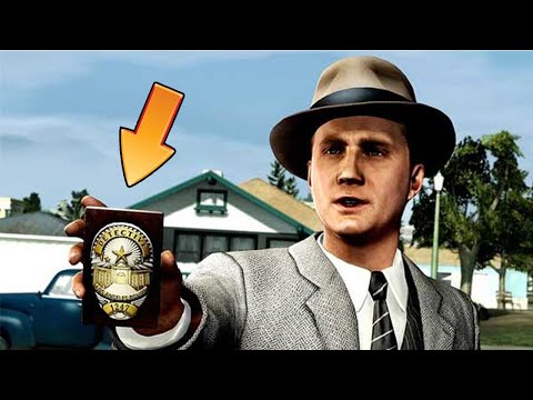 Видео: LA NOIRE - Интересные детали, фишки и мелочи #1