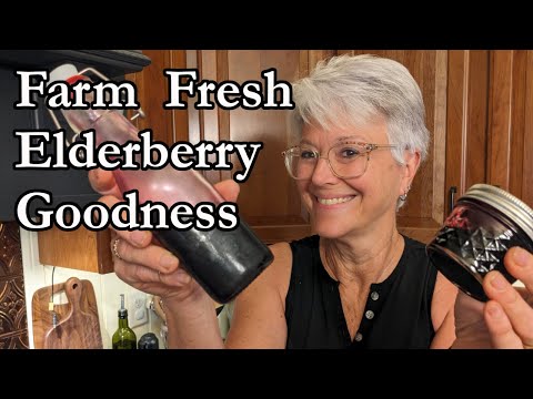 Видео: С нашей фермы: сироп из бузины, желе и мармелад
