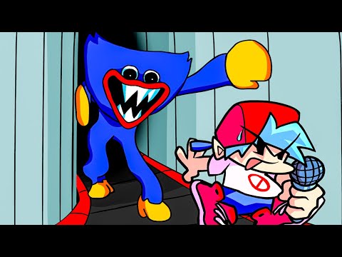 Видео: Хагги Вагги Преследует Бойфренда в Вентиляции Friday Night Funkin VS Huggy Wuggy | Vent mode V2