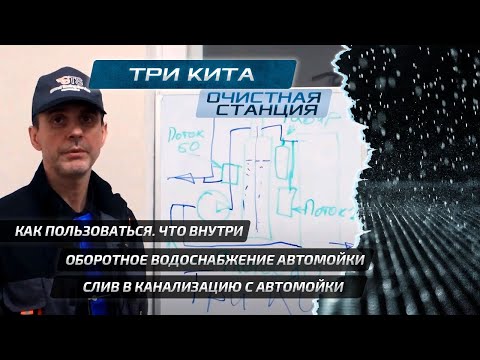 Видео: Три Кита очистная станция  Как пользоваться  Что внутри  Оборотное водоснабжение Слив в канализацию.