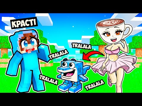 Видео: 🇺🇦 БАЛЕРИНА КАПУЧИНА СТАНЕ МАМОЮ У МАЙНКРАФТ! КРАСТІ BALLERINA CAPUCHINA MINECRAFT