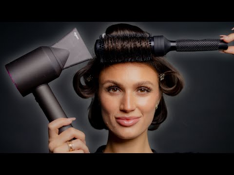 Видео: Как сделать объемную и упругую укладку феном
