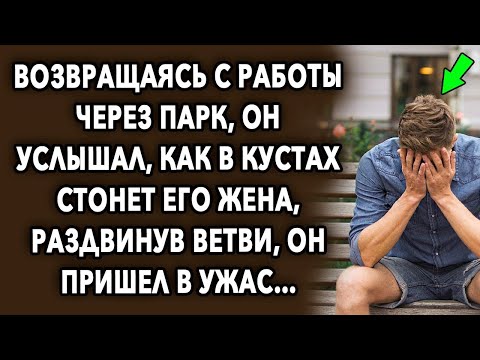 Видео: Возвращаясь с работы через парк, он услышал странные звуки в кустах, раздвинув ветви, он…