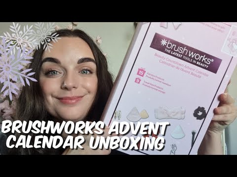 Видео: РАСПАКОВКА АДВЕНТ-КАЛЕНДАРЯ BRUSH WORKS | ВСЕГО 25 ФУНТОВ СТЕРЛИНГОВ!!