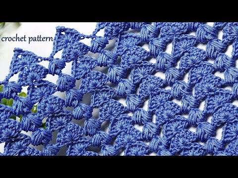 Видео: Очаровательная ! Самая простая дорожка крючком.