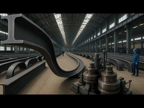 Видео: Гидравлические гибочные машины, формирующие мировую инфраструктуру. Глобальное промышленное произ...