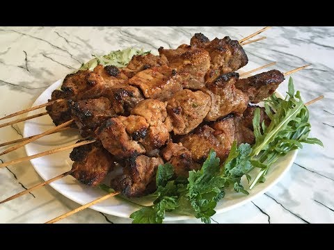 Видео: Идеальный Шашлык в Духовке / Рецепт Шашлыка из Свинины / Barbecue