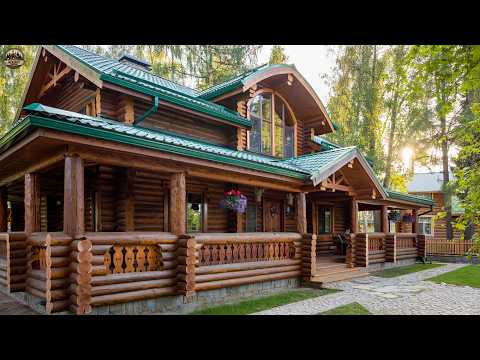 Видео: Семейный дом на Аляске, в который вы не поверите, построили всего семь человек